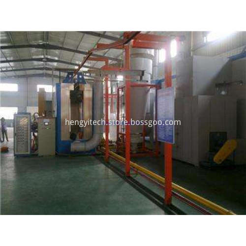 Automatic electrostatic Cabinet Powder coating equipment
